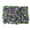 Northlight Mixed Floral and Grass Artificial Spring Mat - 13" - Purple and Green